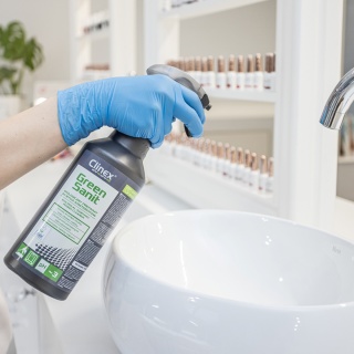 Ekologiczny preparat CLINEX Green Sanit, do mycia sanitariat&oacute;w, 1l, Środki czyszczące, Artykuły higieniczne i dozowniki