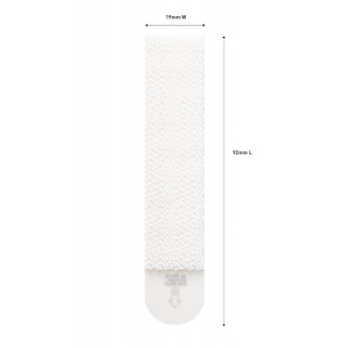 Rzepy COMMAND&trade; (17206), do wieszania obraz&oacute;w, duże, 8 szt. białe, Haczyki, Prezentacja