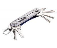 Brelok TROIKA Clever Key, na 6 kluczy, 6 funkcji, niebieski, Ekskluzywne, Gadżety