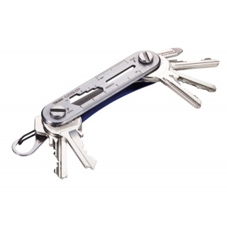 Brelok TROIKA Clever Key, na 6 kluczy, 6 funkcji, niebieski, Ekskluzywne, Gadżety
