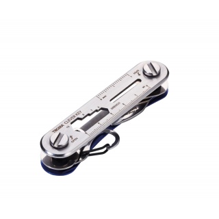 Brelok TROIKA Clever Key, na 6 kluczy, 6 funkcji, niebieski, Ekskluzywne, Gadżety