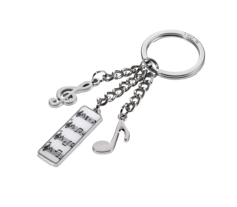 Brelok TROIKA 5 Sinfonie, 3 charmsy, metal, Ekskluzywne, Gadżety