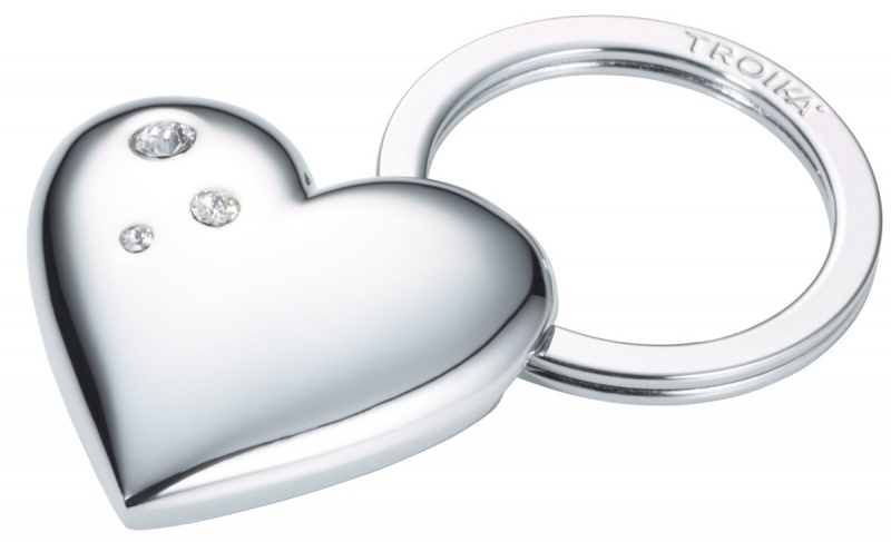 Brelok TROIKA Girls Best Friends Shiny, kryształki Swarovskiego, metal, Ekskluzywne, Gadżety