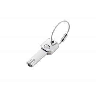 Brelok TROIKA Light Key, z lampką LED, klucz, Ekskluzywne, Gadżety
