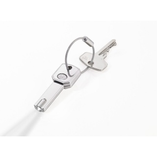 Brelok TROIKA Light Key, z lampką LED, klucz, Ekskluzywne, Gadżety