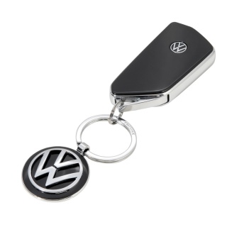 Brelok TROIKA VW Volkswagen Keyring, chromowany metal, Ekskluzywne, Gadżety