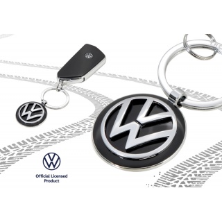 Brelok TROIKA VW Volkswagen Keyring, chromowany metal, Ekskluzywne, Gadżety