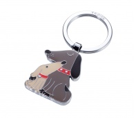 Brelok TROIKA Dog & Doggy, emaliowany metal, Ekskluzywne, Gadżety