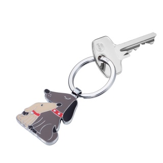 Brelok TROIKA Dog & Doggy, emaliowany metal, Ekskluzywne, Gadżety