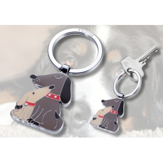Brelok TROIKA Dog & Doggy, emaliowany metal, Ekskluzywne, Gadżety