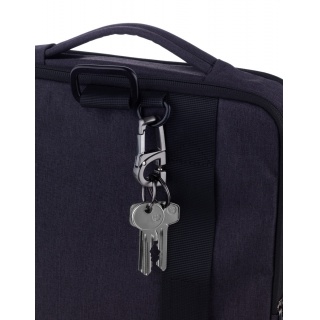 Brelok TROIKA D-Click, system click-lock, karabińczyk, metal, Ekskluzywne, Gadżety