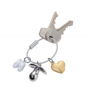 Brelok TROIKA Welcome Baby, 3 zawieszki, metal, Ekskluzywne, Gadżety