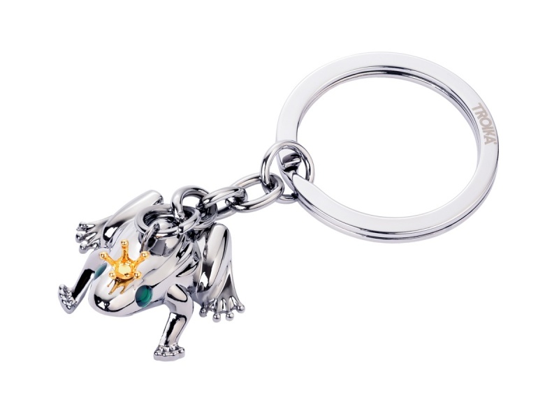 Brelok TROIKA Froschkonig, emaliowany metal, Ekskluzywne, Gadżety