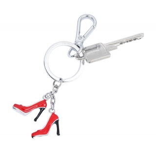 Brelok TROIKA Pumps, karabińczyk, 2 charmsy, emaliowany metal, Ekskluzywne, Gadżety