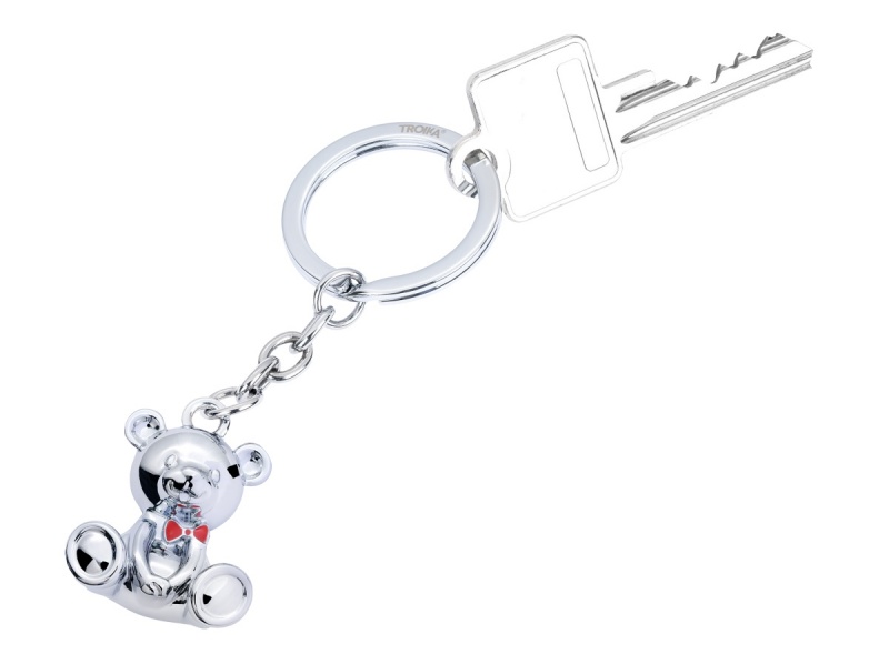 Brelok TROIKA Barnd, emaliowany metal, Ekskluzywne, Gadżety