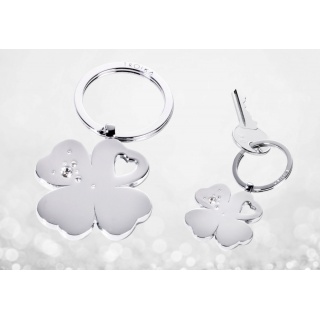 Brelok TROIKA Girls Best Friends Clover, koniczyna, metal, Ekskluzywne, Gadżety