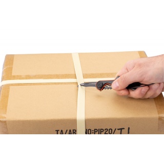 Brelok TROIKA Parcel Cut & Cart, 9 funkcji, czarno-czerwony, Ekskluzywne, Gadżety
