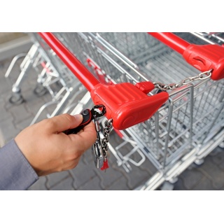 Brelok TROIKA Parcel Cut & Cart, 9 funkcji, czarno‑tytanowy, Ekskluzywne, Gadżety