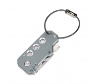 Brelok TROIKA Keytool, 11 funkcji, szary, Ekskluzywne, Gadżety