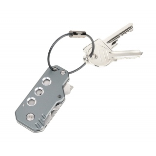 Brelok TROIKA Keytool, 11 funkcji, szary, Ekskluzywne, Gadżety