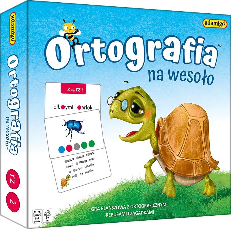 ORTOGRAFIA NA WESOŁO - GRA, Edukacyjne, Gry