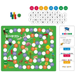 ORTOGRAFIA NA WESOŁO - GRA, Edukacyjne, Gry