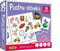 PSOTNE SŁ&Oacute;WKA - GŁOSKI SYCZĄCE, Edukacyjne, Gry