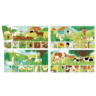 ZAGRODA 2 &ndash; puzzle obserwacyjne, Puzzle