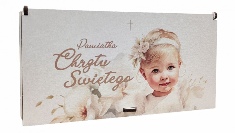 PUDEŁKO UPOMINKOWE PC2 CHRZEST, Pudełka prezentowe, Art. dekoracyjne i prezentowe