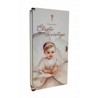 PUDEŁKO UPOMINKOWE PC5 CHRZEST, Pudełka prezentowe, Art. dekoracyjne i prezentowe