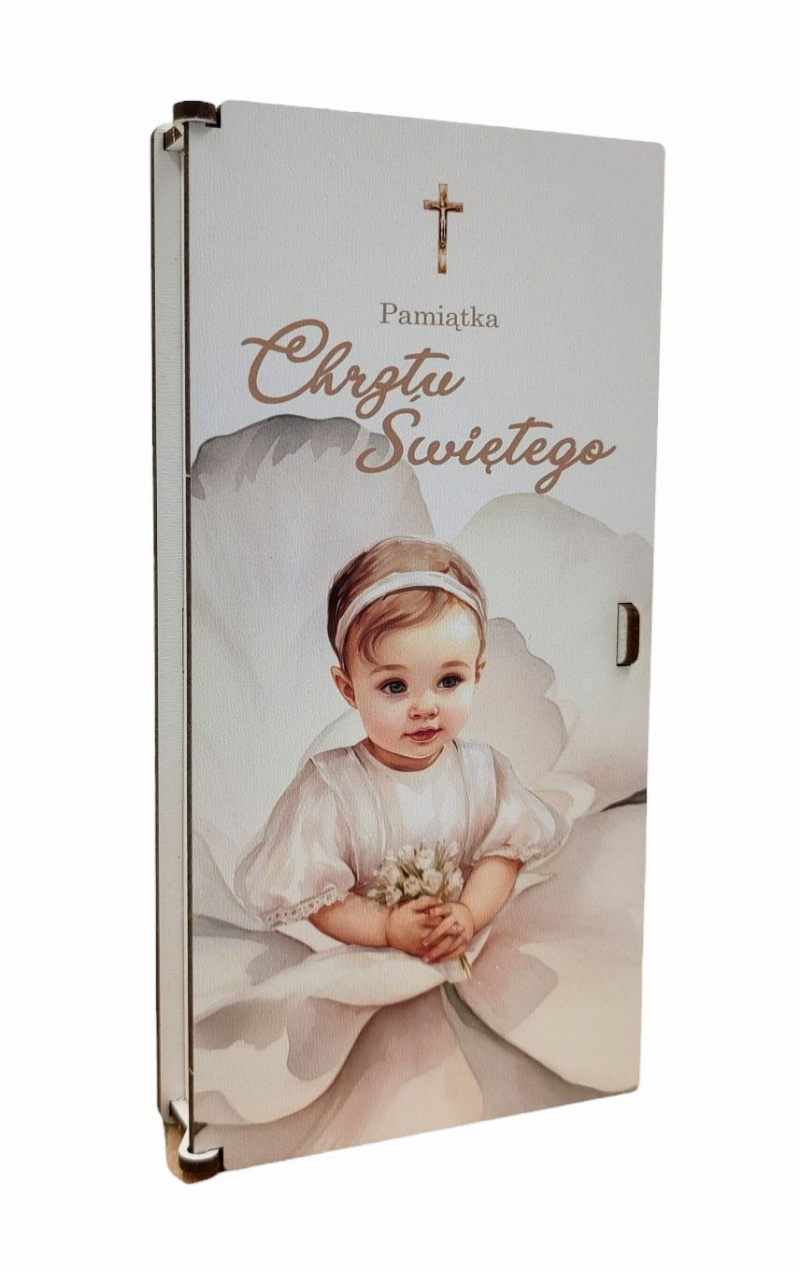 PUDEŁKO UPOMINKOWE PC5 CHRZEST, Pudełka prezentowe, Art. dekoracyjne i prezentowe