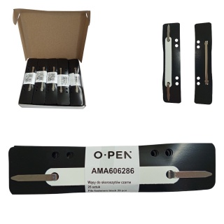 WĄSY DO SKOROSZYTÓW CZARNE/25szt/, Wąsy, Organizacja dokumentów