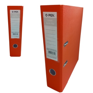 SEGREGATOR A4 7,5cm POMARAŃCZOWY, Segregatory, Organizacja dokument&oacute;w