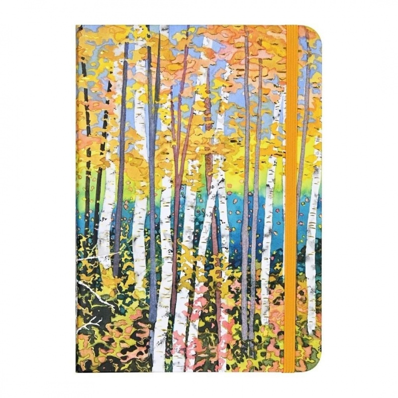 Notatnik Mini Osikowy Las Peter Pauper, Notatniki, Zeszyty i bloki