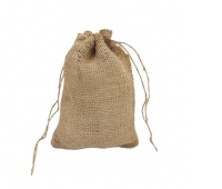 Worek jutowy ze ściągaczem, szer.15cm/wys.20cm