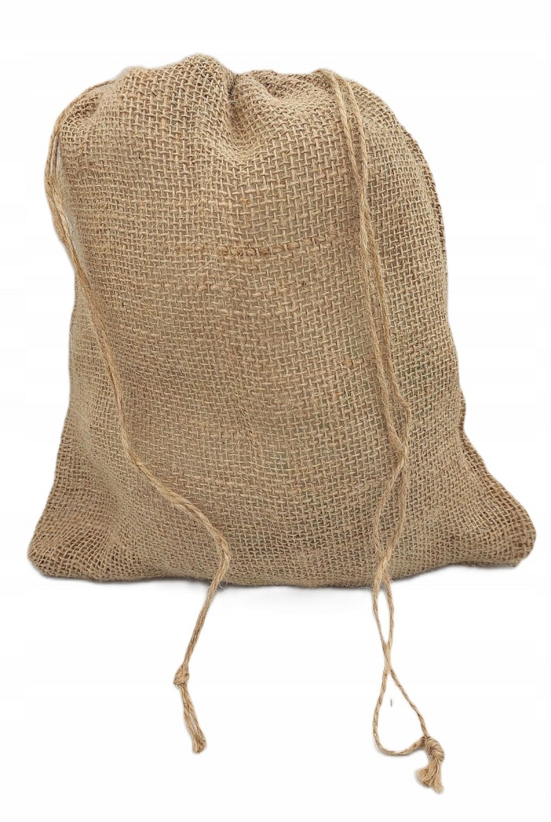 Worek jutowy ze ściągaczem, 30cm/35cm choinka mała, Juta, Art. dekoracyjne i prezentowe