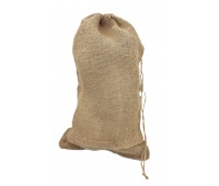 Worek jutowy ze ściągaczem, szer.40cm/wys.60cm, Juta, Art. dekoracyjne i prezentowe