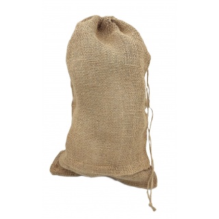Worek jutowy ze ściągaczem, szer.40cm/wys.60cm, Juta, Art. dekoracyjne i prezentowe