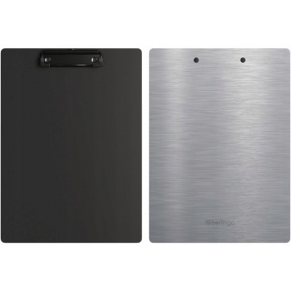 BERLINGO CLIPBOARD "Steel&Style" A4 SREBRNY, Deski i teczki z klipem, Organizacja dokumentów
