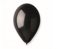 BALONY A80 PASTEL 9" CZERŃ 100szt.