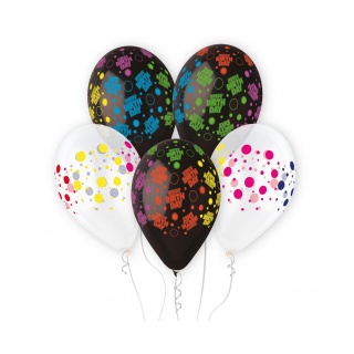 BALONY PREMIUM URODZINOWE GROSZKI 13" /5/, Balony, Art. na okazje i przyjęcia