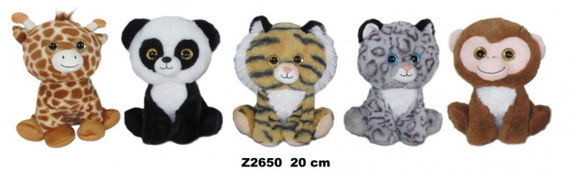 ZWIERZETA 5 ASST 20 CM Z2650, Maskotki, Zabawki