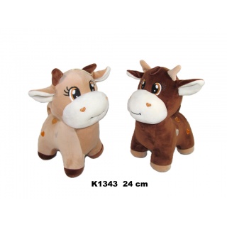 KROWA 2 KOL 24 CM K1343, Maskotki, Zabawki