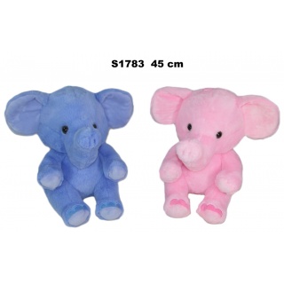 SLON 2 KOL 45 CM S1783, Maskotki, Zabawki