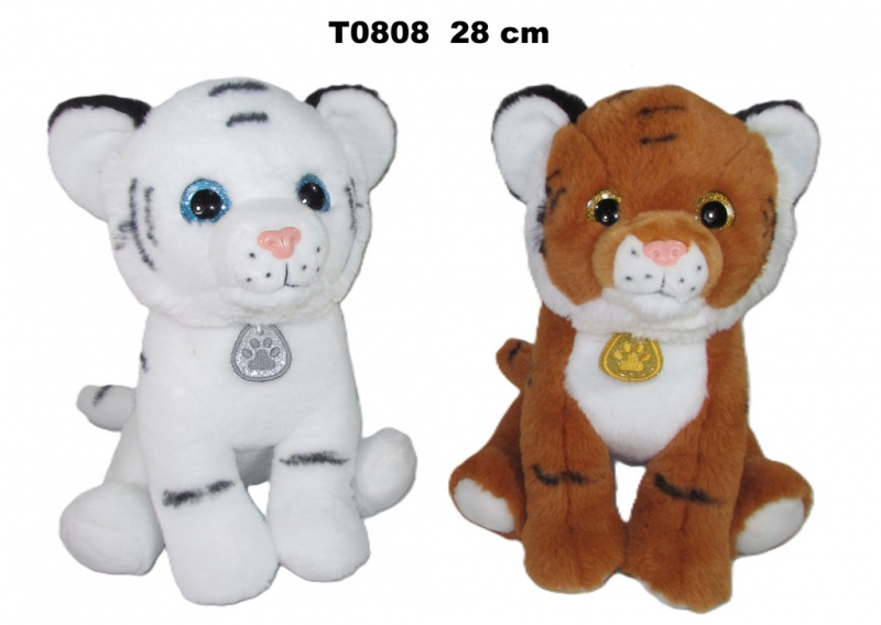 TYGRYS 2 KOL 28 CM T0808, Maskotki, Zabawki