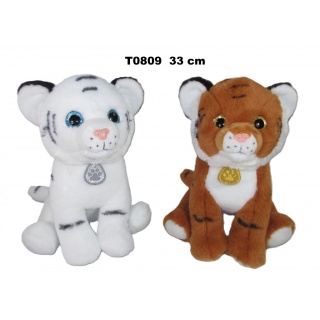 TYGRYS 2 KOL 33 CM T0809, Maskotki, Zabawki