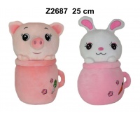 ZWIERZETA 2 ASST 25 CM Z2687