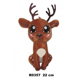 RENIFER BRĄZ SUN-DAY R0357, Maskotki, Zabawki