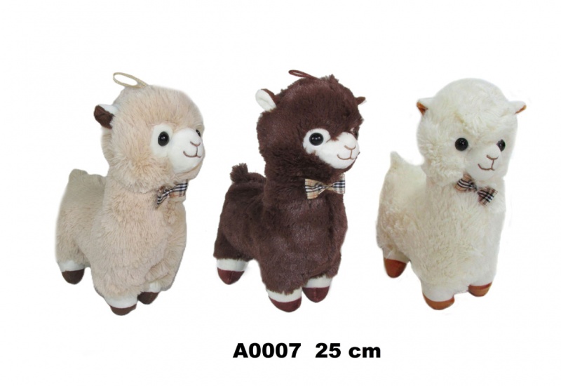 ALPAKA 3 KOL 25CM* A0007, Maskotki, Zabawki