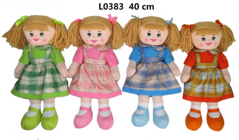 LALKA 4 ASST 40 CM MIX L0383, Maskotki, Zabawki